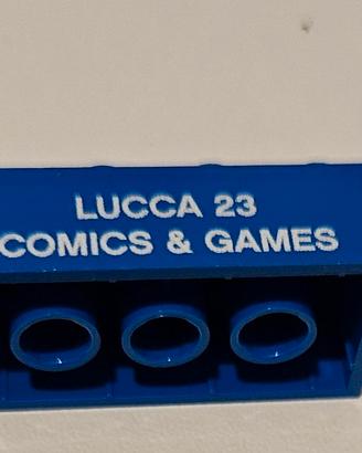 Mattoncino Lego promozionale Lucca Comics 2023