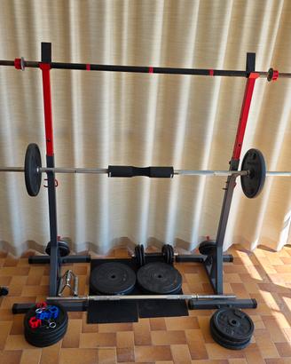 Rack, bilancieri e pesi