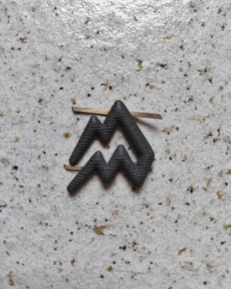 spilla mostrina GNR WW2