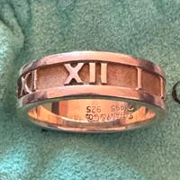Anello Tiffany originale  Atlas 1995, Argento 925