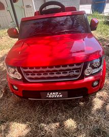 macchinina elettrica Land Rover per bambini