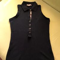 Polo Burberry Originale Donna Nero xs