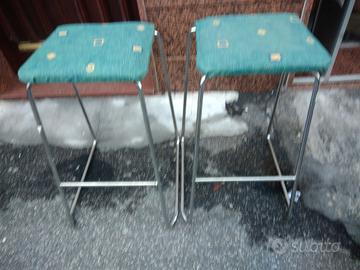 Coppia sgabelli anni 70 