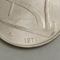 Moneta da 10 lire rara 1971