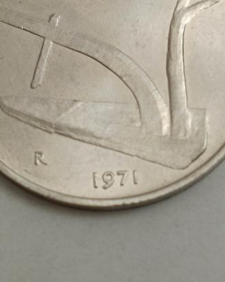Moneta da 10 lire rara 1971