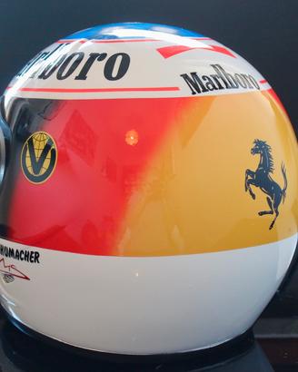 Casco kart - Aerografia M.Schumacher 1999