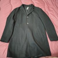 Cappotto nero Sisley