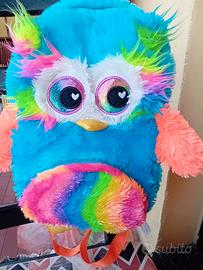 zainetto gufo in peluche 