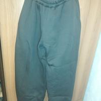 tuta felpata marrone 