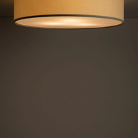 lampadario plafoniera a soffitto in tessuto