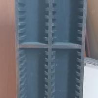 Porta cd in legno etnico