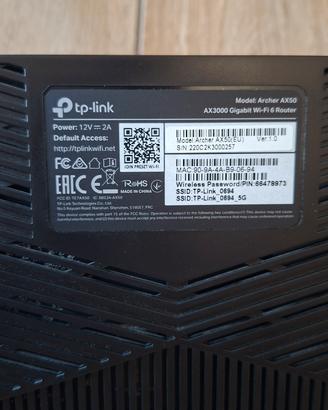 router tp link archer ax50