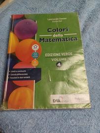 Colori della matematica 4,edizione verde 