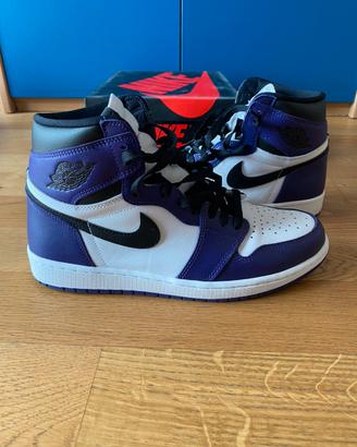 Nike Jordan 1 high purple court 44,5