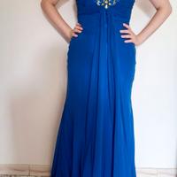 Abito blu  da cerimonia