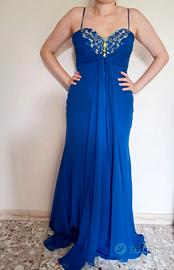 Abito blu  da cerimonia