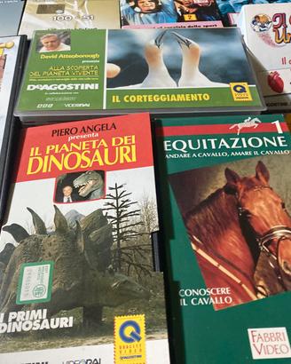 200 CASSETTE VHS ORIGINALI di vario genere