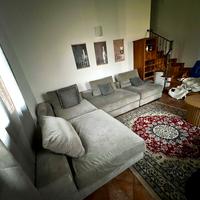Divano angolare modulabile