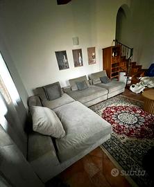 Divano angolare modulabile