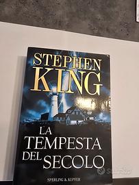 libro di Stephen King: LA TEMPESTA DEL SECOLO