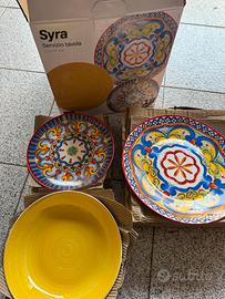 Servizio piatti 15 pezzi nuovo casa collection