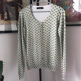 Cardigan Twin Set con brillantini