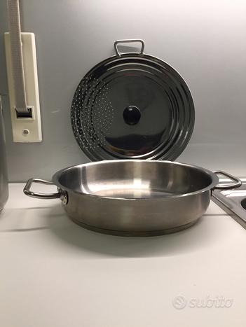 CROFTON Wok in acciaio inox