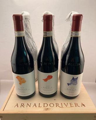 Set 3 Crù Arnaldo Rivera Barolo 2018 6x0,75L