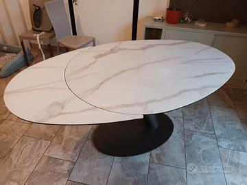 tavolo design Ozzio allungabile 