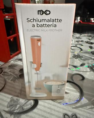 Schiuma latte a batterie