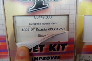 DINOJET GSXR 750 SV650 R6 MONSTER 600