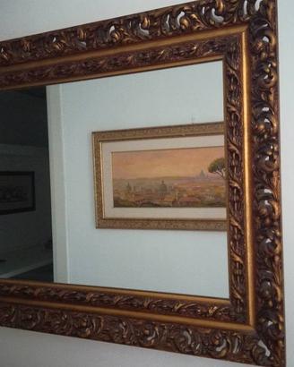 Specchio cornice barocca
