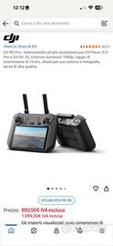 Radiocomando DJI RC Pro con display integrato