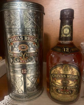 Whisky civas regal anni 70 80