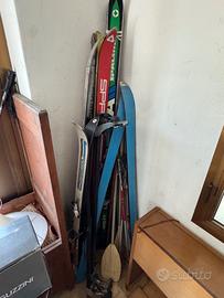 Sci Spalding ed altre marche vintage varie taglie