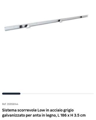 binario per porta scorrevole