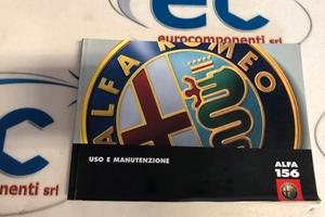 Libretto uso e manutenzione alfa romeo 156