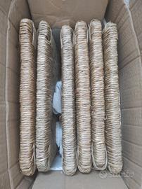 coprisedili in paglia 