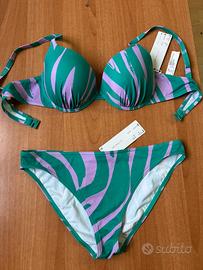 Triumph Costume Tg 46 C/Slip Verde  Tg 46