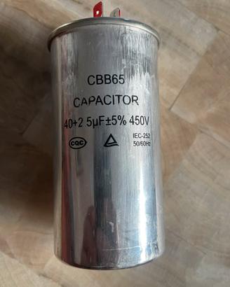 Condensatore cbb65 - 40+2,5