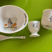 Set piatti bambina/ bambino ‘70