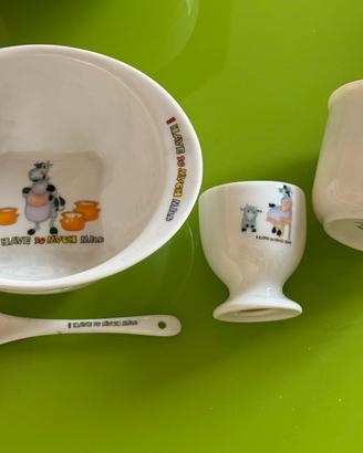 Set piatti bambina/ bambino ‘70
