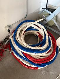4 corde professionali per  Ring di 6 metri