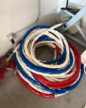 4 corde professionali per  Ring di 6 metri