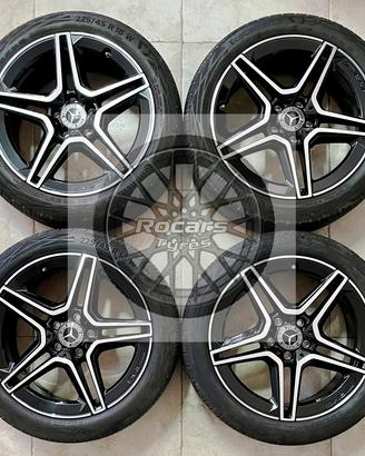 Cerchi e pneumatici 18 originali Mercedes Classe A