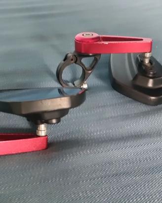 SPECCHIETTI MOTO BAR END + PARALEVE