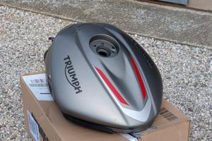 Serbatoio Triumph Street Triple 765 grigio opaco