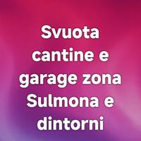 svuota cantine e garage 