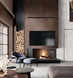 Pavimento in gres 3 mm OSSIDO CORTEN 50x100