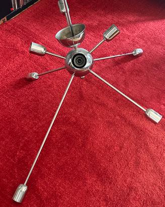 Lampadario 8 lampadine stile sputnik